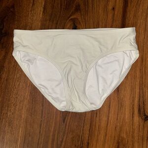 white calvin klein bikini bottom